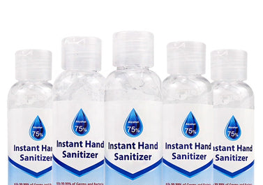 75% Alcohol Liquid Gel Hand Sanitizer (5 pack)