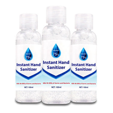 75% Alcohol Liquid Gel Hand Sanitizer (3 pack)